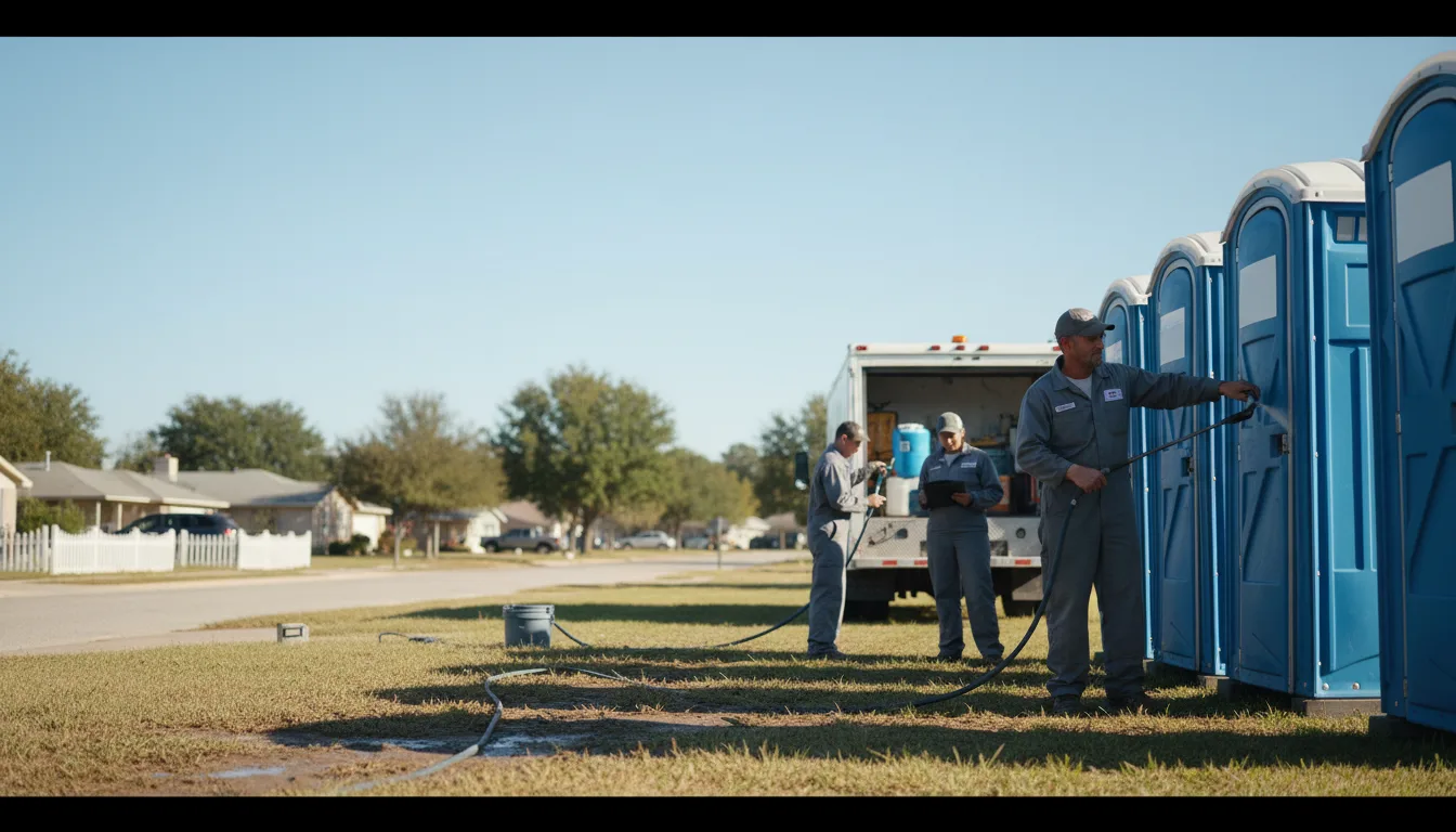 Long-Term Portable Toilet Rental in New Paris, OH near me